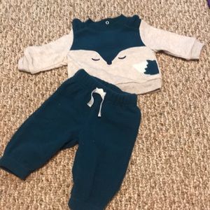 Baby’s fox jumpsuit